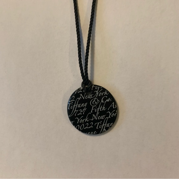 Tiffany Black Bone Notes Collection Pendant - Picture 4 of 4